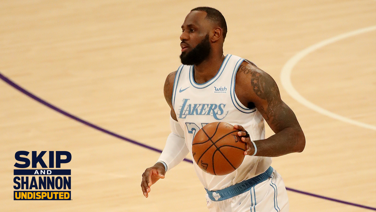 Chris Broussard: LeBron just lost the MVP lead after missing game-winning free throws to Wizards | UNDISPUTED