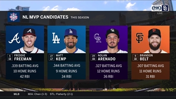 Will Freddie Freeman be the NL MVP?