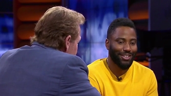 John David Washington makes his prediction for LeBron's first season with the Lakers