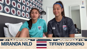 Thailand's Miranda Nild, Tiffany Sornpao give behind-the-scenes look ahead of match vs. USWNT