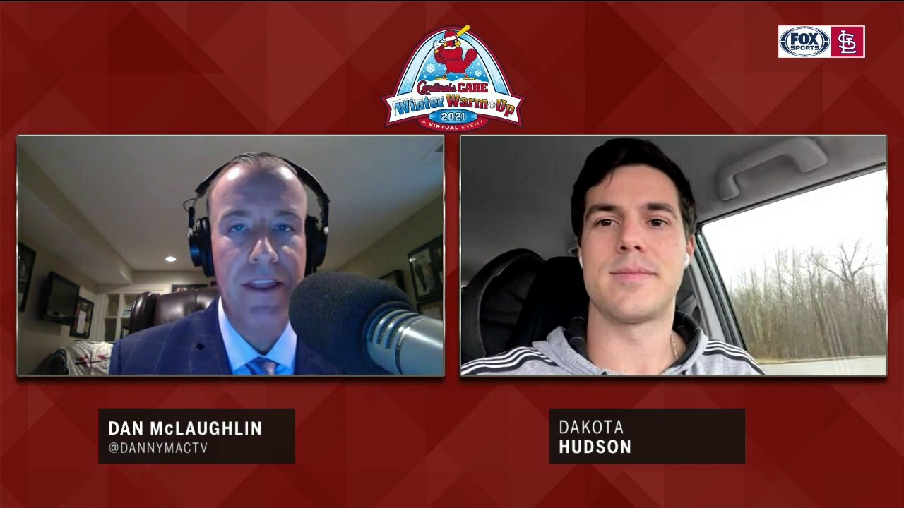 Hudson says recovery from Tommy John surgery is 'going great'