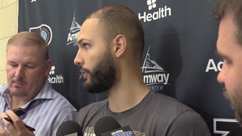 Evan Fournier on Magic getting ready for series vs. Raptors