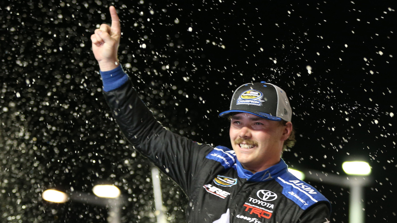 Brett Moffitt: 'I didn't want any drama here. I just wanted a party.' | FOX NASCAR