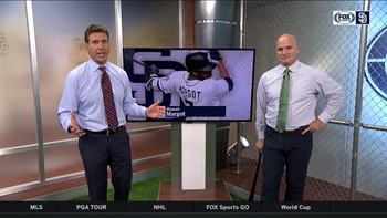 Mark Sweeney goes in-depth on the adjustments Manuel Margot has made at the plate