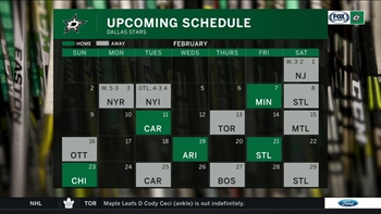 Dallas' Schedule in February is Key | Stars LIve