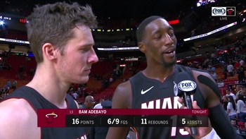 Goran Dragic, Bam Adebayo talk Heat's OT win: 'We find a way to win'