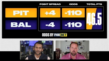 Are high winds playing a factor in the line for Baltimore vs. Pittsburgh?