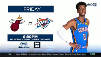 LOOK AHEAD: Heat vs. Thunder | Thunder Live