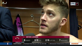 Meyers Leonard gives credit to the Magic