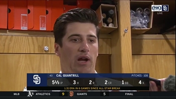 Cal Quantrill gave up the lead early but settled down in win over Rays