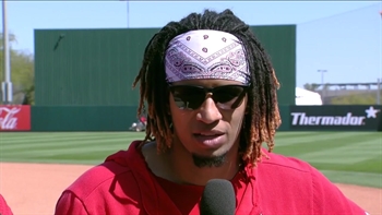 Keynan Middleton describes rehab from Tommy John, relationship with fans