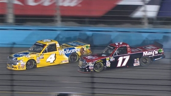 Todd Gilliland collected in three-truck wreck at ISM Raceway | 2018 TRUCK SERIES | FOX NASCAR