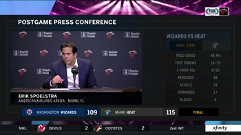 Erik Spoelstra: 'I saw some growth in our team tonight'