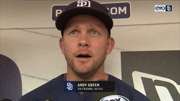 Andy Green: "Reyes has the type of power that definitely will play in the bigs"