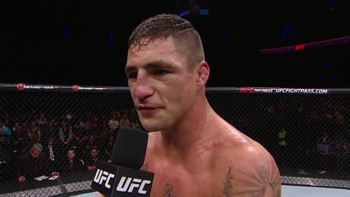 Diego Sanchez pumps up Mexico City crowd after his win over Marcin Held