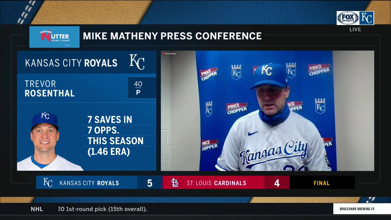 Matheny: 'What a great job by the 'pen altogether'