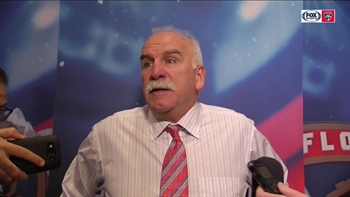 Joel Quenneville on Chris Driedger, Panthers' defense