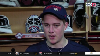 Sam Montembeault on his performance, confidence level on ice