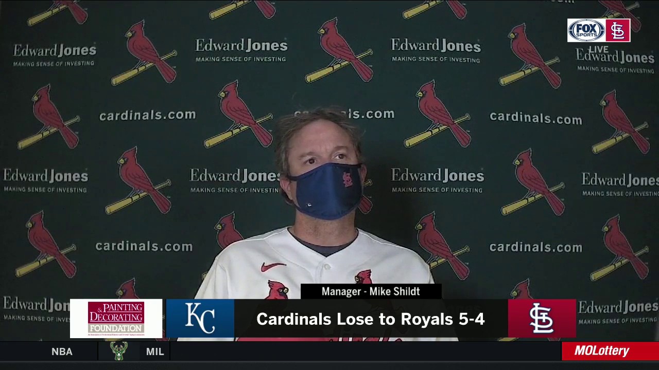 Mike Shildt: 'I do think we had some missed opportunities' in loss to Royals