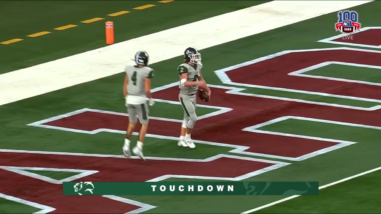 HIGHLIGHTS:  Seth Spiller BREAKS Free for the 53-Yard Run | UIL State Championship