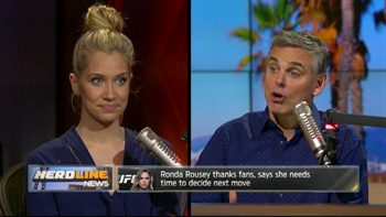 Rousey gets support from LeBron and Kobe after UFC 207 - Kristine and Colin react | THE HERD