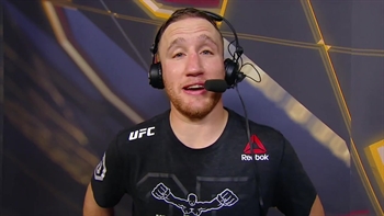 Justin Gaethje talks to the UFC on FOX crew | INTERVIEW | POST-FIGHT | UFC Fight Night