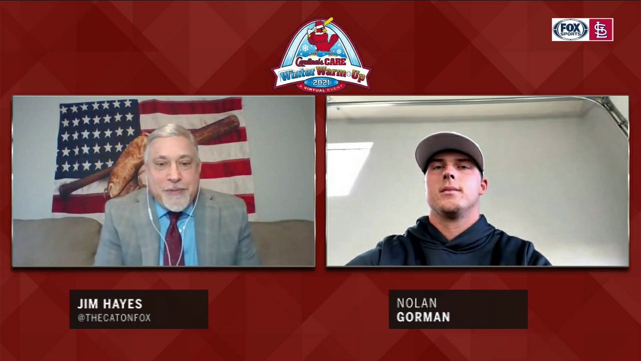 Gorman on his growth during Cardinals camp in Springfield last season