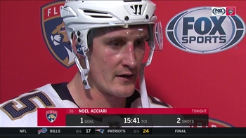 Noel Acciari on win: ‘We’re just having a lot of fun’