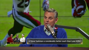 Colin Cowherd: Steve Sarkisian is a far better coach than Lane Kiffin | THE HERD