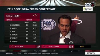 Erik Spoelstra after win over Bulls: 'The strength of the team is our depth'