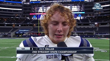Jack Dallas on West-Orange Starks' State Championship win