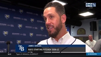 James Shields reflects on time with '08 Rays ahead of Game 3 start for White Sox