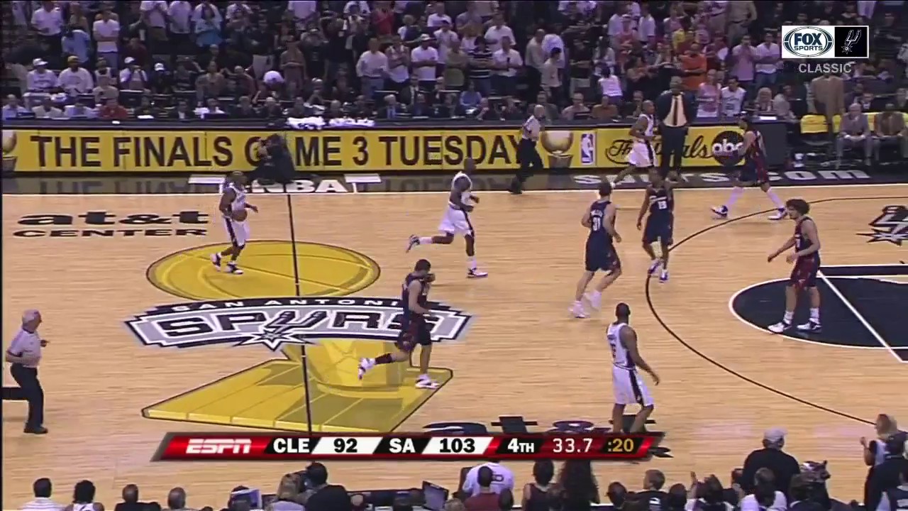 WATCH: Robert Horry has Five Blocks | Spurs CLASSICS