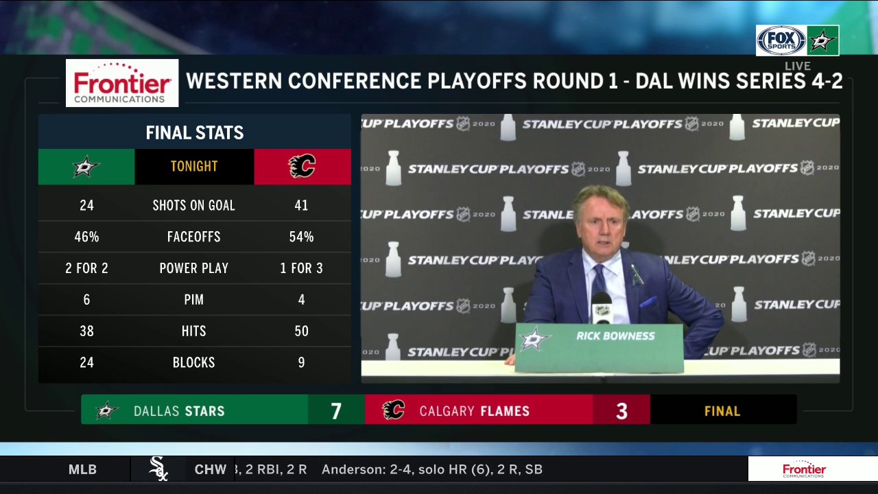 Rick Bowness on the Stars Game 6 Win over the Flames