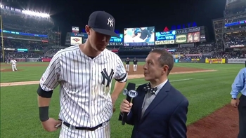 DJ LeMahieu discusses the Yankees win with Ken Rosenthal