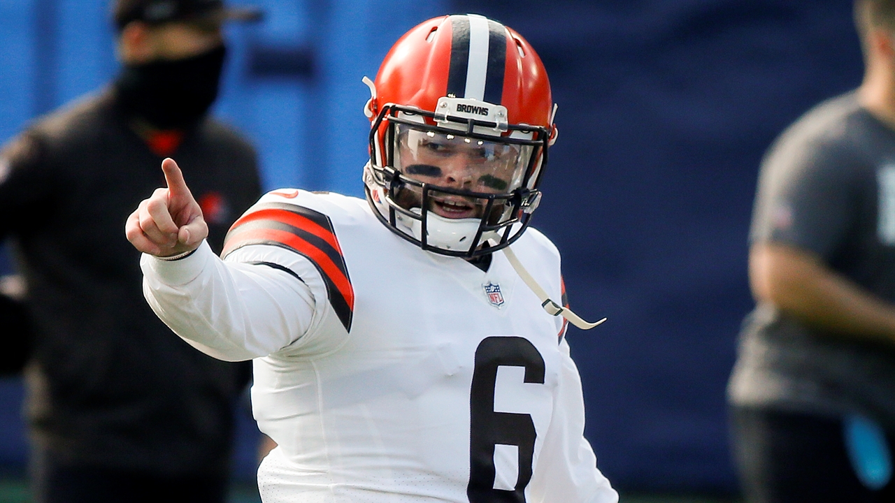 Tony Gonzalez: Baker Mayfield is the key to success as Browns look to defeat struggling Ravens | THE HERD