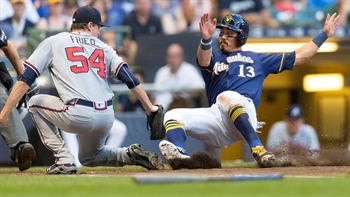 Braves LIVE To Go: Bats go quiet as Braves drop series opener in Milwaukee