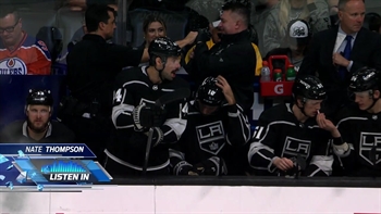 Nate Thompson gets mic'd up, shares on ice experience