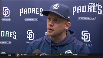 Padres manager Andy Green discusses Paddack's strong outing after win