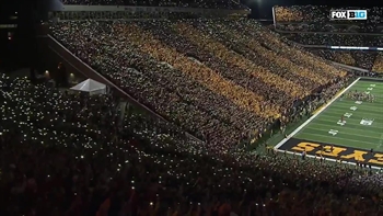 Iowa's Kinnick Wave to the children's hospital remains the best new tradition in sports