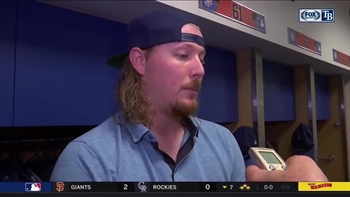 Ryne Stanek breaks down his 10th-inning pitching