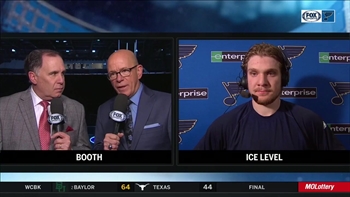 Thomas on what was said between periods: 'This isn't our game. We need to come out harder'