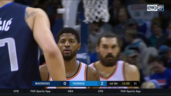 HIGHLIGHTS: Paul George Steal and Slam