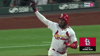 WATCH: Ozuna hits two-run homer and two-run double