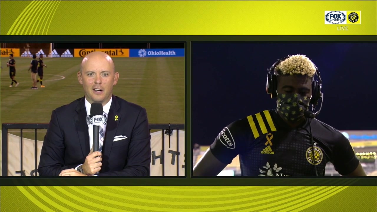 Gyasi Zardes: The most important thing was that I show up for the team