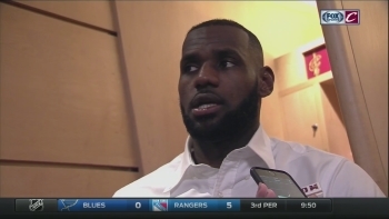 LeBron on Kyrie: 'The sky is the limit.'