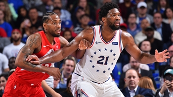 Nick Wright illustrates the Sixers net rating to show Joel Embiid's impact