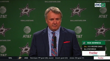 Rick Bowness talks the Stars tough loss to the Wild