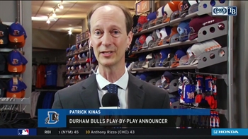 Rays Live: Patrick Kinas gives an update on the Durham Bulls