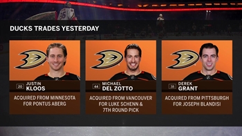 Breaking down the three deals made by the Ducks | #DucksLive
